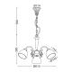 SUSPEND LIGHT 3XE14 PATINA- WHITE GLASS D61cm PERONE DL8163 SUSPEND LIGHT 3XE14 PATINA- WHITE GLASS D61cm PERONE DL8163