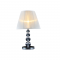 TABLE LAMP GLASS+SILVER SHADE 1ΧΕ27 OLIVIA AD477211