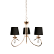PENDANT 3ΧE14 METAL GOLD BRONZE+BLACK SHADE Φ54ΧΗ120CM BASILICO TNK81490CG3P PENDANT 3ΧE14 METAL GOLD BRONZE+BLACK SHADE Φ54ΧΗ120CM BASILICO TNK81490CG3P