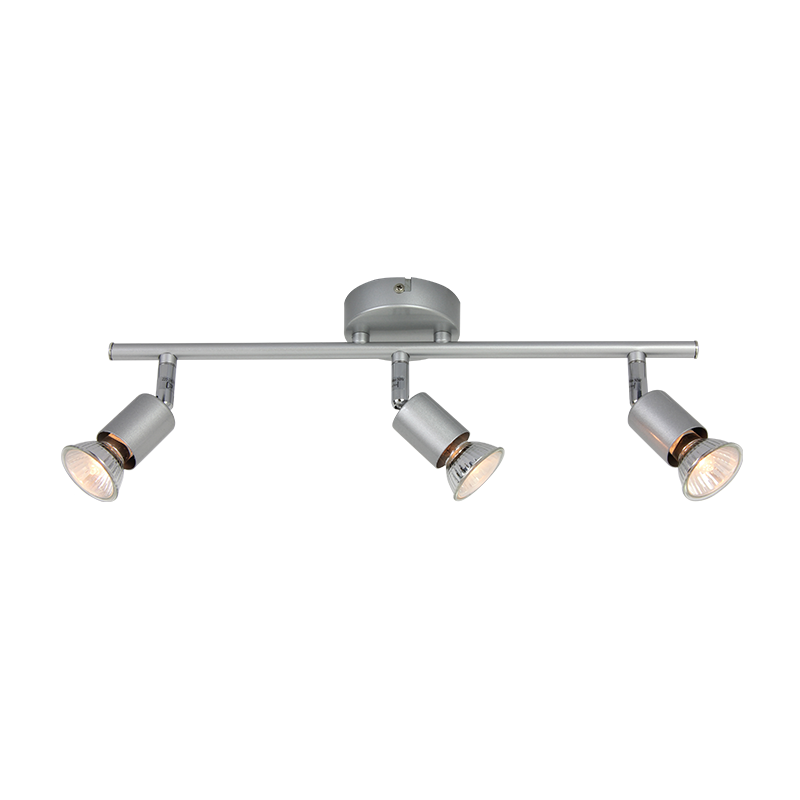 SPT 3 Χ GU10 SILVER COLOR TRINITY MC634SL3