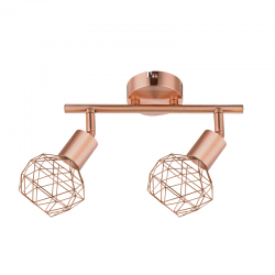 SPOT 2XE14 BRONZE GRID ALADDIN MC15612C SPOT 2XE14 BRONZE GRID ALADDIN MC15612C