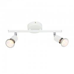 SPOT 2 Χ GU10 WHITE MAT TRINITY MC634WH2 SPOT 2 Χ GU10 WHITE MAT TRINITY MC634WH2