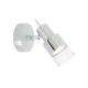 SPOT 1 Χ GU10 NICKEL CLEAR GLASS PLATINUM MC6561