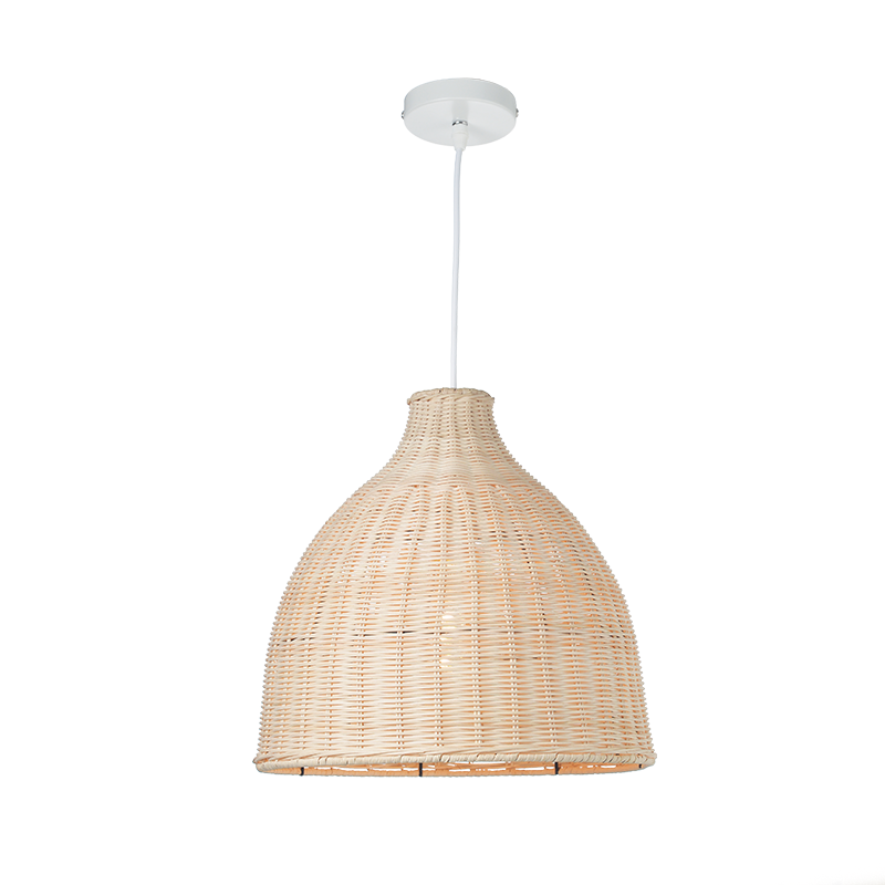 PENDANT LUMINAIRE 1XE27 CANE COLOR natture rattan Φ34×Η107CM OIA ML1013011N PENDANT LUMINAIRE 1XE27 CANE COLOR natture rattan Φ34×Η107CM OIA ML1013011N