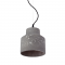 PENDANT 1XE27 BLACK CEMENT-GRAVEL Φ22ΧΗ120CM BELFAST V35159BW
