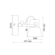 WALL MOUNTED LUMINAIRE 1xGU10 METALLIC CEMENT+ METAL Φ10xΗ16,5CM PEPPER MC171151
