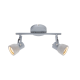 WALL MOUNTED LUMINAIRE 2xGU10 METALLIC CEMENT+METAL 30x11xΗ18CM PEPPER MC171152 WALL MOUNTED LUMINAIRE 2xGU10 METALLIC CEMENT+METAL 30x11xΗ18CM PEPPER MC171152