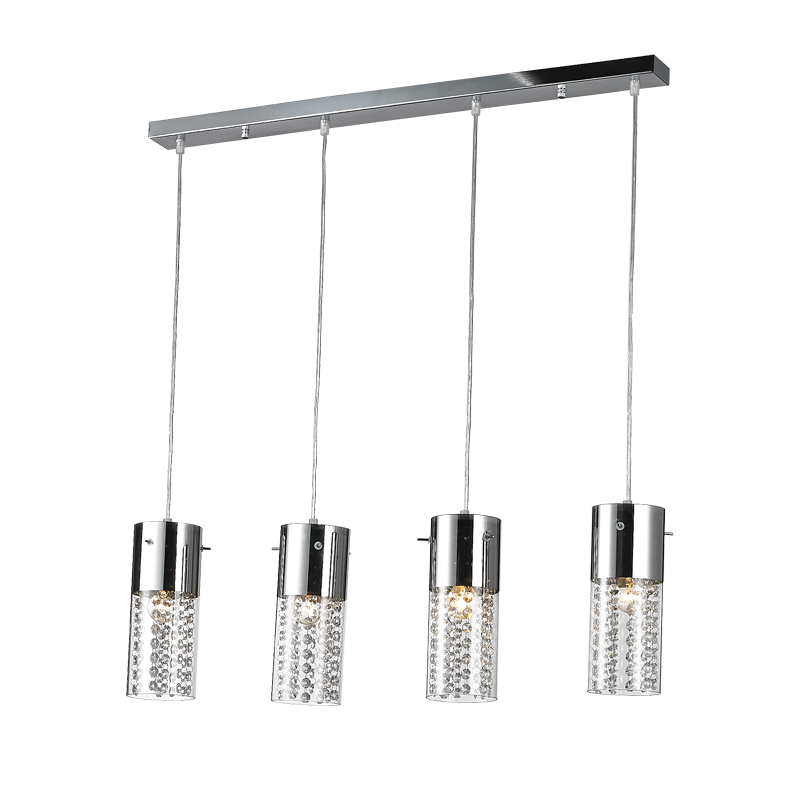 PENDANT 4ΧΕ14 CLEAR GLASS MIA DLA6834