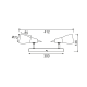 SPOT I BRONZE 2X40 E14 KAMET MC542GAB2 SPOT I BRONZE 2X40 E14 KAMET MC542GAB2