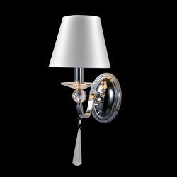 WALL LAMP 1ΧΕ14 ECRU WHITE SHADE EVITA AD90041W WALL LAMP 1ΧΕ14 ECRU WHITE SHADE EVITA AD90041W