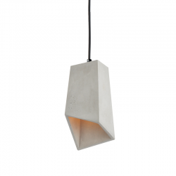 PENDANT 1XE27 CEMENT ASSYMETRIC 15Χ11ΧΗ120CM ELTON V35353 PENDANT 1XE27 CEMENT ASSYMETRIC 15Χ11ΧΗ120CM ELTON V35353