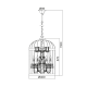 PENDANT 5ΧΕ14 METALLIC BLACK+ CRYSTAL Φ40XH150CM MICK AD90275 PENDANT 5ΧΕ14 METALLIC BLACK+ CRYSTAL Φ40XH150CM MICK AD90275