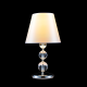 TABLE LAMP 1ΧΕ27 ECRU WHITE SHADE EVITA AD90041T