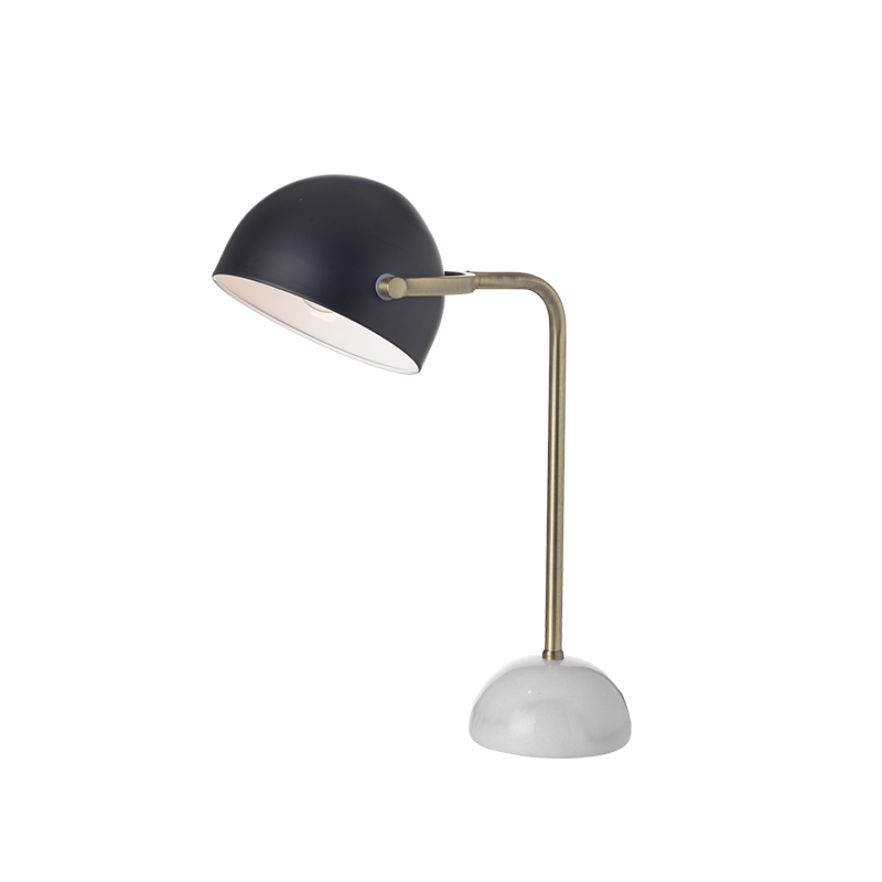 TABLE LUMINAIRE 1XE27 METAL + MARBLE, COLOR BLACK 35×23×Η48CM OCEANUS ML306061T TABLE LUMINAIRE 1XE27 METAL + MARBLE, COLOR BLACK 35×23×Η48CM OCEANUS ML306061T
