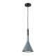 PENDANT 1XE14 CEMENT GREY+ BLACK WOOD Φ17,5ΧΗ120CM EVEREST V36174GY PENDANT 1XE14 CEMENT GREY+ BLACK WOOD Φ17,5ΧΗ120CM EVEREST V36174GY