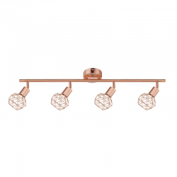 SPOT 4XE14 BRONZE GRID ALADDIN MC15614C