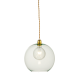PENDANT 1XE27 CLEAR MINT GLASS+ GOLD METAL SUSPENSION Φ30ΧΗ120CM PYTHIA V3643330LG PENDANT 1XE27 CLEAR MINT GLASS+ GOLD METAL SUSPENSION Φ30ΧΗ120CM PYTHIA V3643330LG