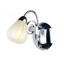 WALL MOUNTED GLASS CRYSTAL 1XE14 CARDINAL FMB51491 WALL MOUNTED GLASS CRYSTAL 1XE14 CARDINAL FMB51491