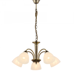 PENDANT BRONZE METALIC 5ΧΕ14 BYRON DLX7395BR PENDANT BRONZE METALIC 5ΧΕ14 BYRON DLX7395BR
