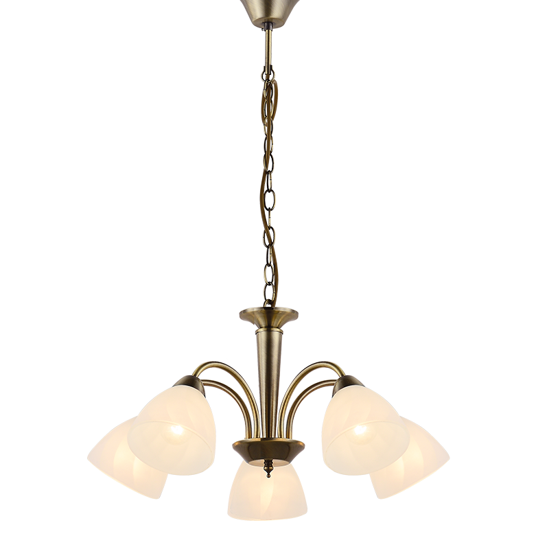 PENDANT BRONZE METALIC 5ΧΕ14 BYRON DLX7395BR