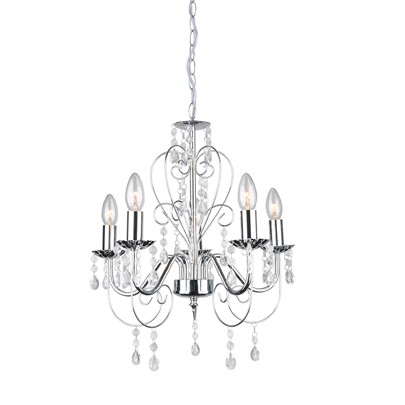 PENDANT 6X40W E14 ACRYLIC BLACK DUMAS SF63185 PENDANT 6X40W E14 ACRYLIC BLACK DUMAS SF63185