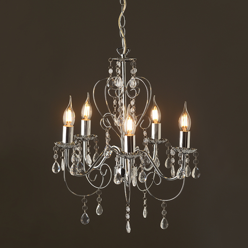 PENDANT 6X40W E14 ACRYLIC BLACK DUMAS SF63185 PENDANT 6X40W E14 ACRYLIC BLACK DUMAS SF63185