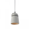 PENDANT 1XE27 CEMENT+ FABRIC CABLE Φ18ΧΗ120CM ELVIS V36339