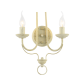 METAL WALL LAMP 2XE14 PATINA 19X14XH33,8CM PALMYRA DLA0432W METAL WALL LAMP 2XE14 PATINA 19X14XH33,8CM PALMYRA DLA0432W