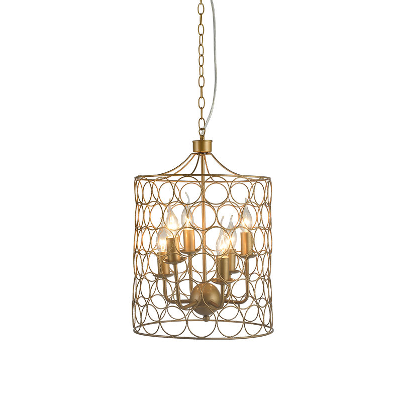 PENDANT 6XE14 METALLIC BRASS GRID Φ35ΧΗ150CM KEITH AD80356 PENDANT 6XE14 METALLIC BRASS GRID Φ35ΧΗ150CM KEITH AD80356
