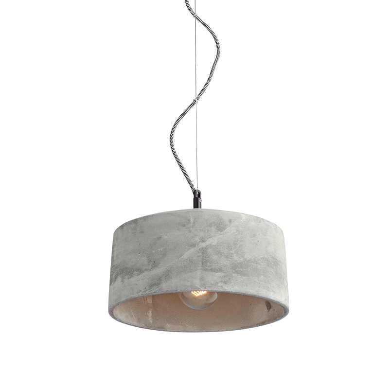 PENDANT 1XE27 CEMENT Φ32XH18cm ELVIS V351091P PENDANT 1XE27 CEMENT Φ32XH18cm ELVIS V351091P