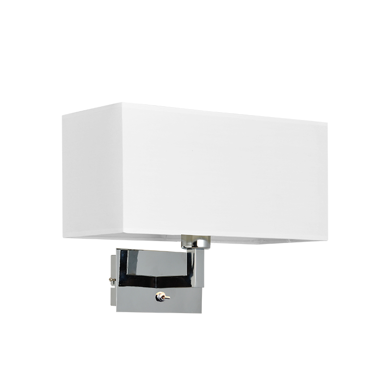 WALL MOUNT 1XE27 WHITE FABRIC SHADE TITCHIANO V29232WWC WALL MOUNT 1XE27 WHITE FABRIC SHADE TITCHIANO V29232WWC