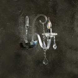 PENDANT 1ΧΕ14 CLEAR 34Χ27Χ42CM GIZA SF633121W