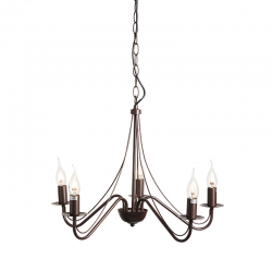 PENDANT METAL BROWN 5ΧΕ14 PALMYRA DLA0015