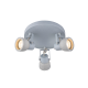 WALL MOUNTED LUMINAIRE 3xGU10 METALLIC CEMENT+METAL Φ23xΗ16,5CM PEPPER MC171153 WALL MOUNTED LUMINAIRE 3xGU10 METALLIC CEMENT+METAL Φ23xΗ16,5CM PEPPER MC171153
