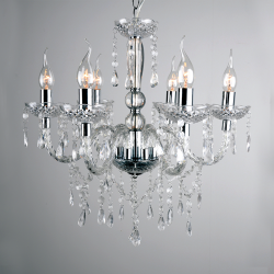 PENDANT 6X40W E14 ACRYLIC TRANSPARENT PEGASUS SF64026T PENDANT 6X40W E14 ACRYLIC TRANSPARENT PEGASUS SF64026T