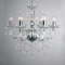 PENDANT 6X40W E14 ACRYLIC TRANSPARENT PEGASUS SF64026T