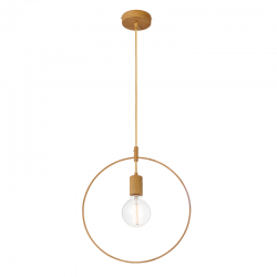 PENDANT METAL 1XE27 WOOD SHADE CIRCLE Φ35cm TWIGGY V35181WD PENDANT METAL 1XE27 WOOD SHADE CIRCLE Φ35cm TWIGGY V35181WD