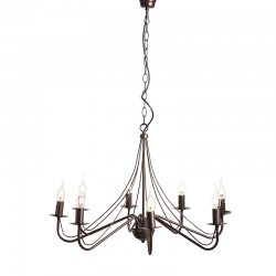 PENDANT METAL BROWN 8ΧΕ14 PALMYRA DLA0018