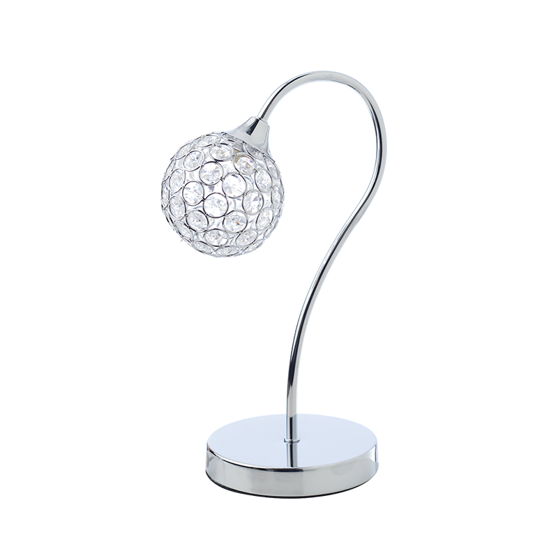TABLE LAMP 1XG9 BALL CRYSTAL SKYLAR AD2012001T