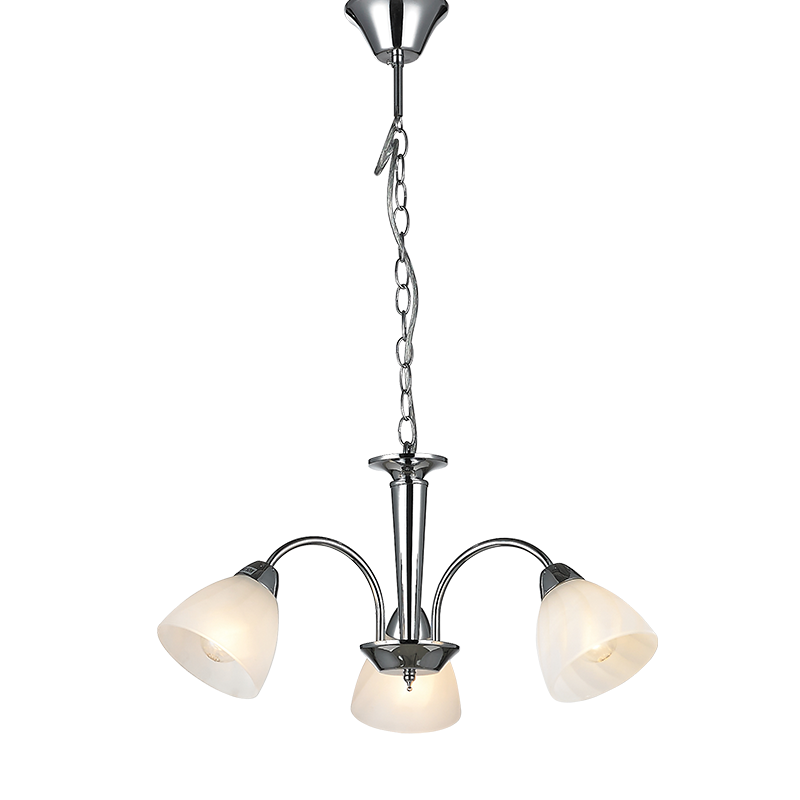 PENDANT METAL 3XE14 CHROME BYRON DLX7393 PENDANT METAL 3XE14 CHROME BYRON DLX7393
