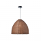 PENDANT LUMINAIRE 1XE27 BROWN CANE COLOR  brown rattan Φ45×H119CM OIA ML1013012B