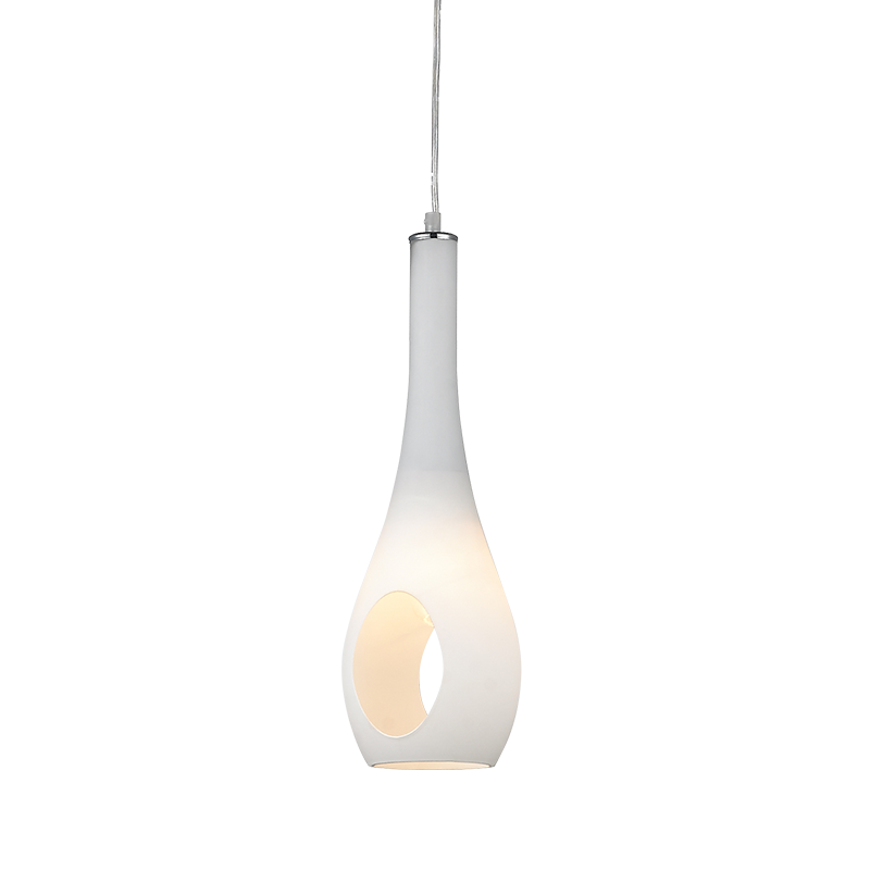 PENDANT 1ΧΕ14 GLASS WITH HOLE CAVE DLA5201