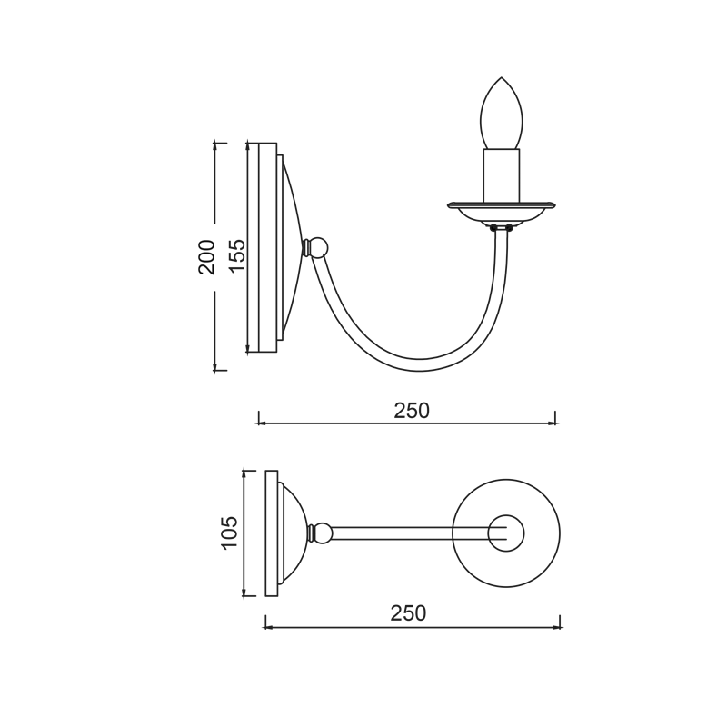 WALL MOUNTED 1XE14 METAL PATINΑ GREEN 25Χ15,5Χ20CM ACCRA DL9311WAG WALL MOUNTED 1XE14 METAL PATINΑ GREEN 25Χ15,5Χ20CM ACCRA DL9311WAG