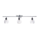 WALL LAMP 3ΧG9 GLASS+CHROME OSTRAVA AD757143