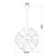 PENDANT 4X40W E14 D35 SCHOOL MD70854E