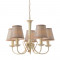 SUSPEND LIGHT 5XE14 PATINA- GREY SHADE D54cm AVIGNON DL8315