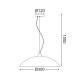 PENDANT D35 1ΧΕ27 CHAPLIN DLA321C1 PENDANT D35 1ΧΕ27 CHAPLIN DLA321C1