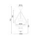 PENDANT METAL-WOOD D28 1ΧΕ27 CHALET DLA0411 PENDANT METAL-WOOD D28 1ΧΕ27 CHALET DLA0411