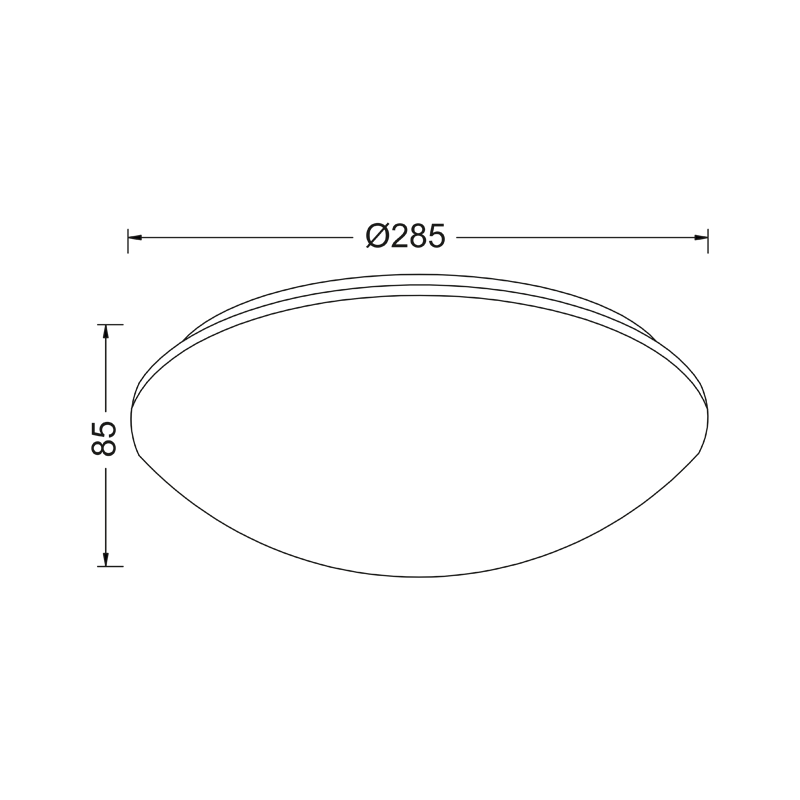 WALL MOUNTED/CEILING 1XE27 WHITE ACRYLIC Φ28,5ΧΗ8,5CM VEGAS DLA260S WALL MOUNTED/CEILING 1XE27 WHITE ACRYLIC Φ28,5ΧΗ8,5CM VEGAS DLA260S