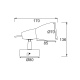 SPOT I BRONZE 40W E14 KAMET MC542GAB